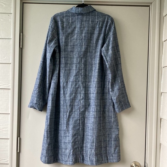 Prairie Underground Index Trench Plaid Coat Jacket - Picture 6 of 12